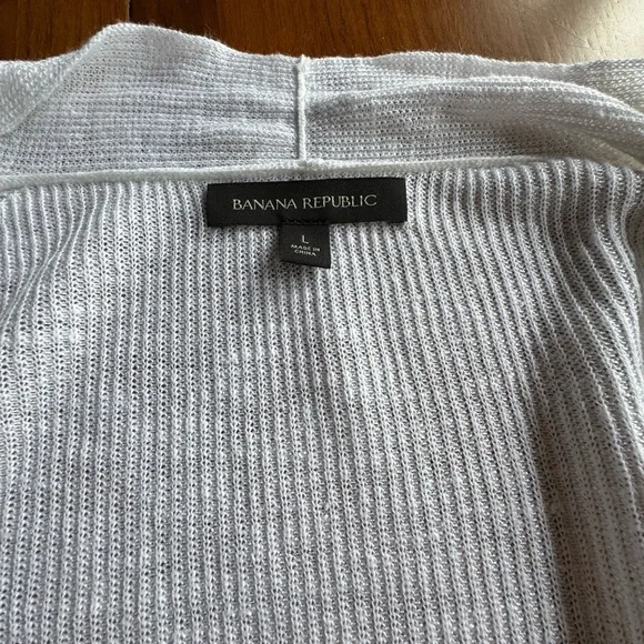 Banana Republic Linen-blend Duster Cardigan - Picture 4 of 5